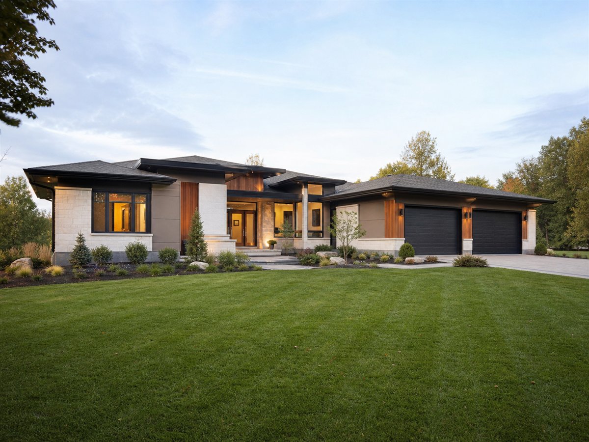 Horizon Ranch 3359, a conceptual 3359-square-foot contemporary luxury ranch with a $753,750 construction target