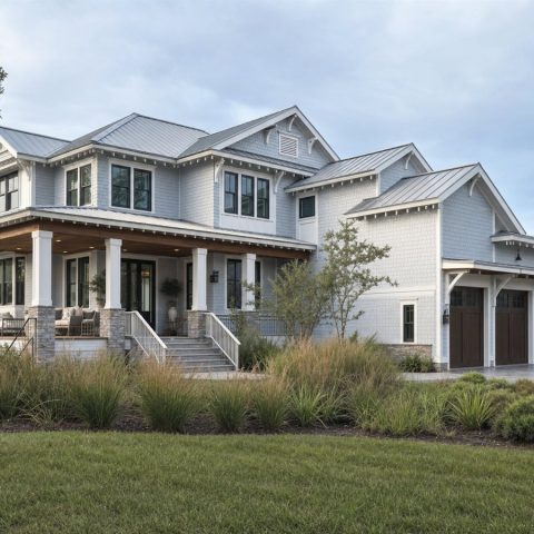 $761,250 Grand Coastal Luxury Retreat: 3,383-Sq.-Ft. Five-Bedroom Custom Plan