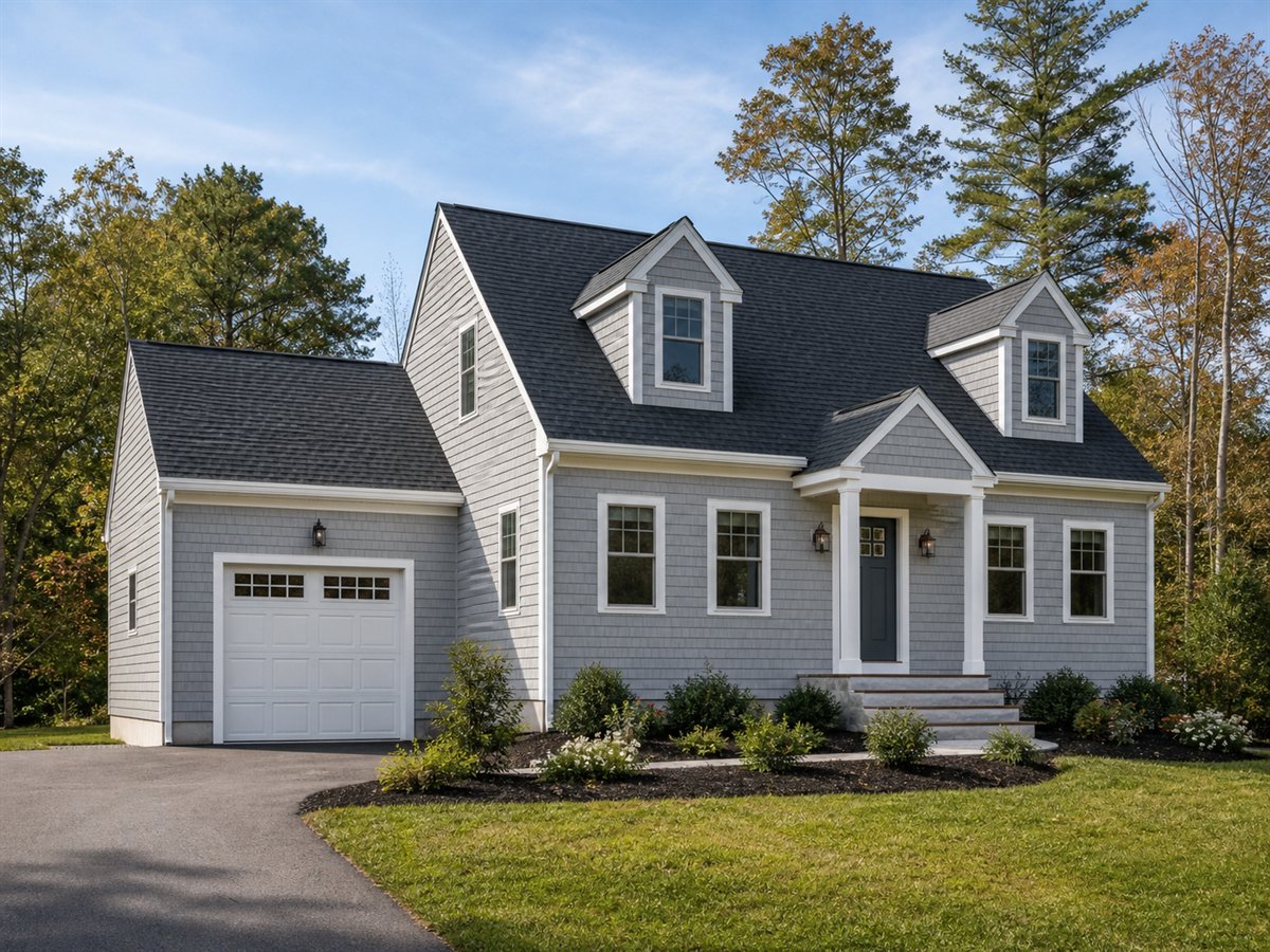 Harbor Cape House 1757, a conceptual 1757-square-foot modern Cape Cod family home with a $256,875 construction target