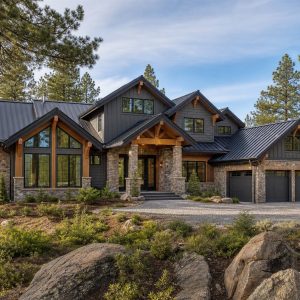 $766,250 Grand Mountain-Modern Custom Home: 3,399-Sq.-Ft. Five-Bedroom Custom Plan