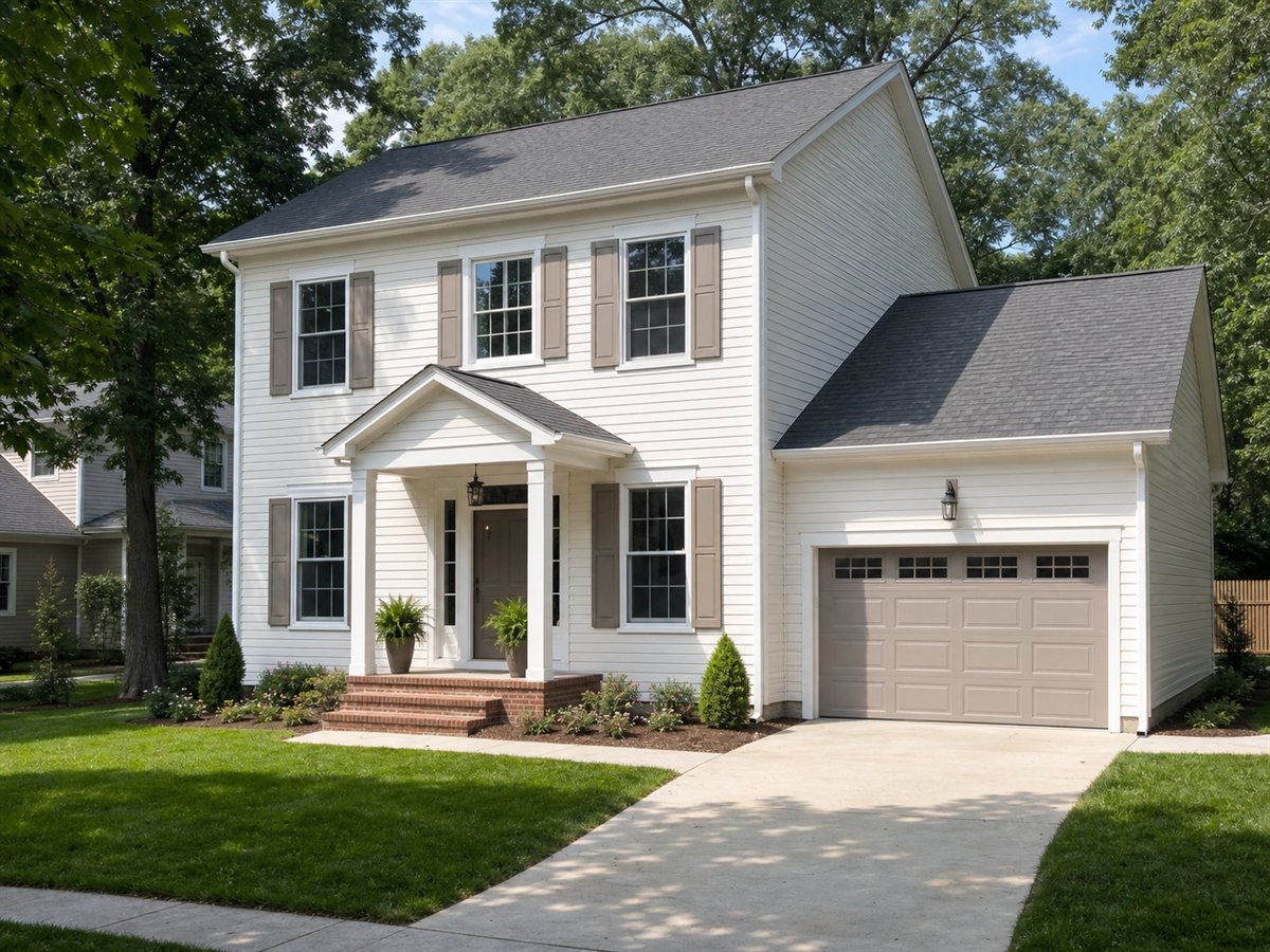 Fairmont Colonial 1759, a conceptual 1759-square-foot transitional Colonial family home with a $259,375 construction target