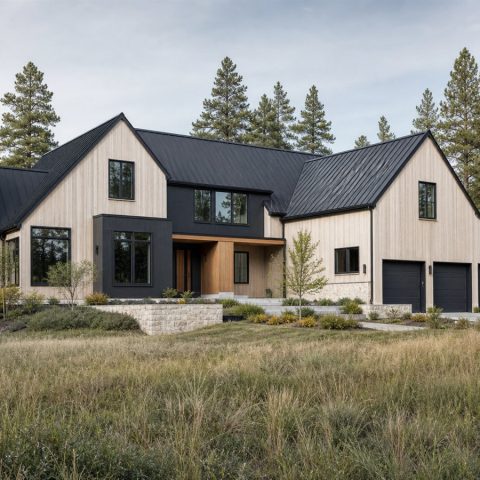 $768,750 Grand Scandinavian-Inspired Luxury Home: 3,407-Sq.-Ft. Five-Bedroom Custom Plan