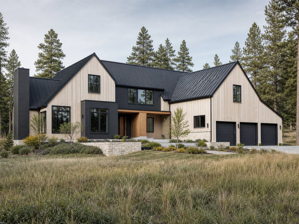 Nordhaven House 3407, a conceptual 3407-square-foot Scandinavian-inspired luxury home with a $768,750 construction target