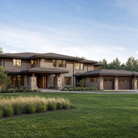 $773,750 Grand Prairie-Inspired Custom Estate: 3,423-Sq.-Ft. Five-Bedroom Custom Plan