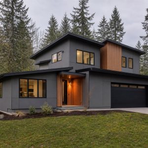 $263,125 Practical Pacific Northwest Contemporary Family Home: 1,803-Sq.-Ft. Three-Bedroom Plan