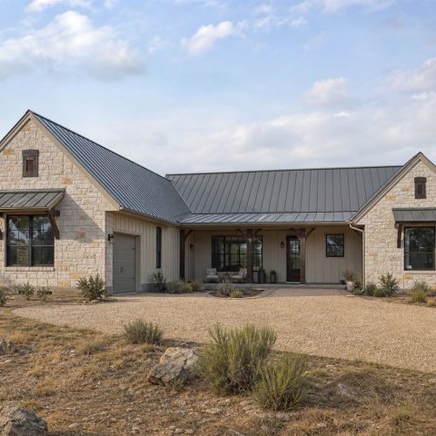 $264,375 Practical Texas Hill Country Family Home: 1,804-Sq.-Ft. Three-Bedroom Plan