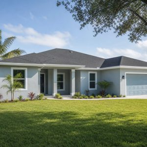 $266,875 Practical Florida-Region Ranch Home: 1,807-Sq.-Ft. Three-Bedroom Plan