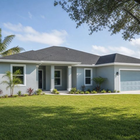 $266,875 Practical Florida-Region Ranch Home: 1,807-Sq.-Ft. Three-Bedroom Plan