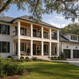 $783,750 Grand Southern-Inspired Custom Home: 3,455-Sq.-Ft. Five-Bedroom Custom Plan