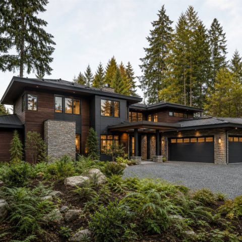 $786,250 Grand Pacific Northwest Custom Home: 3,463-Sq.-Ft. Five-Bedroom Custom Plan