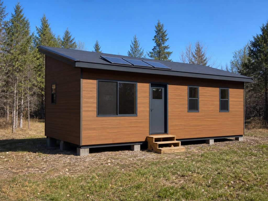 $47,600 Solar-Ready Tiny Home: 500-Sq.-Ft. Off-Grid Concept