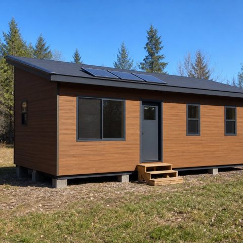 $47,600 Solar-Ready Tiny Home: 500-Sq.-Ft. Off-Grid Concept