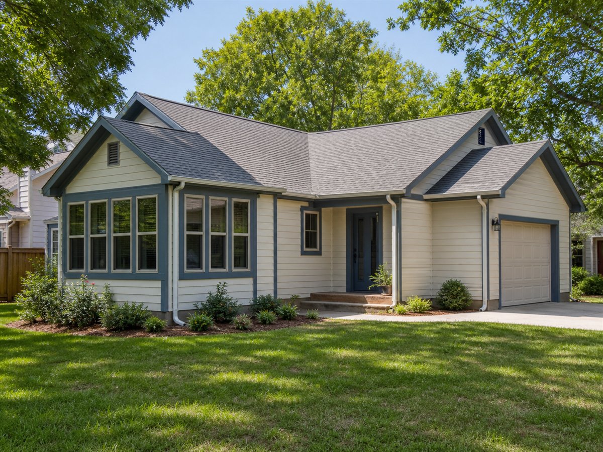 Morning Sun Cottage 1416, a conceptual 1416-square-foot sunroom small cottage with a $246,625 construction target