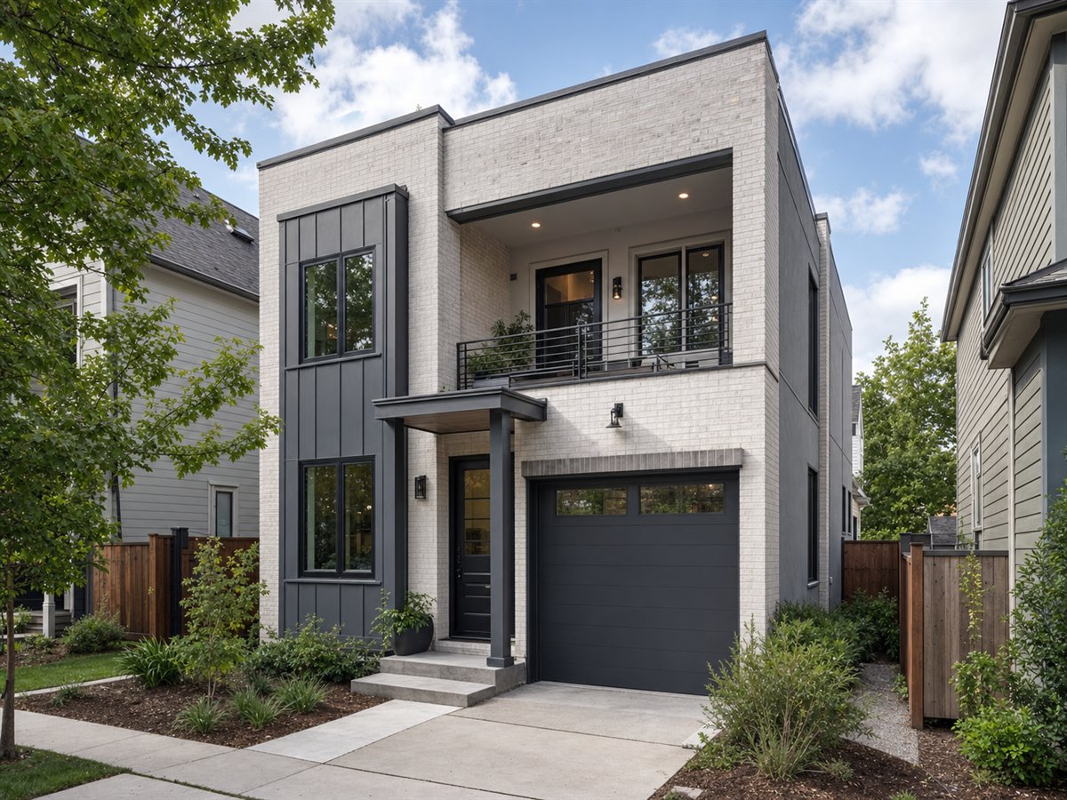 City Garden House 1859, a conceptual 1859-square-foot urban infill family home with a $279,375 construction target