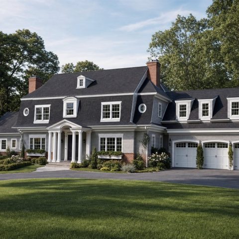 $818,750 Grand Dutch Colonial Luxury Home: 3,567-Sq.-Ft. Five-Bedroom Custom Plan