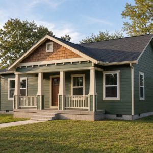 $239,000 Three-Bedroom Craftsman Home: 1,400-Sq.-Ft. Plan