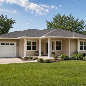 $286,875 Practical Accessible One-Story Family Ranch: 1,907-Sq.-Ft. Three-Bedroom Plan
