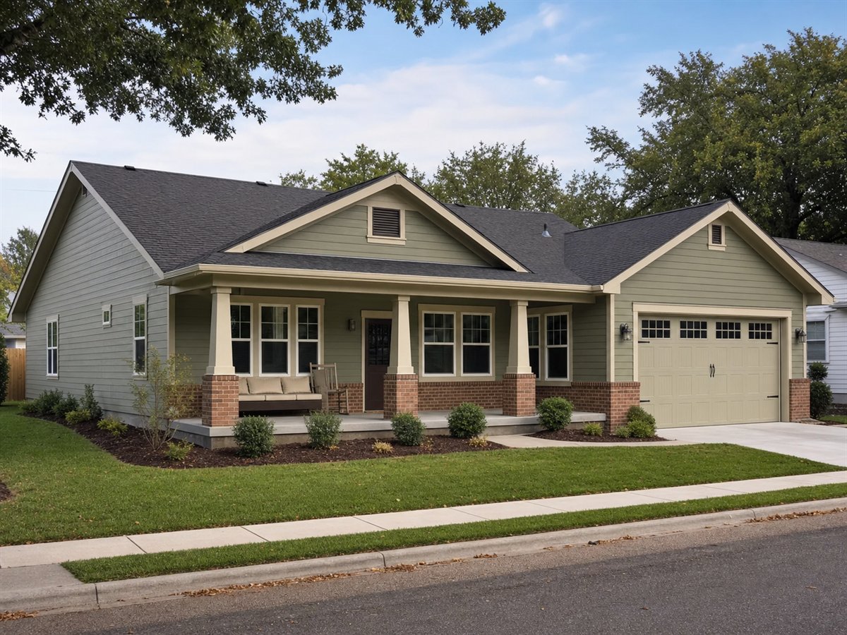 Forever Bungalow 1908, a conceptual 1908-square-foot aging-in-place family bungalow with a $288,125 construction target