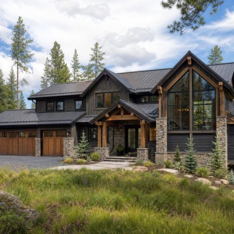 $826,250 Grand Colorado Lodge Custom Home: 3,591-Sq.-Ft. Five-Bedroom Custom Plan