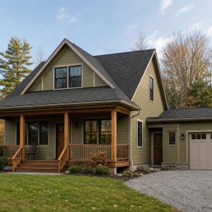 $291,875 Practical Mudroom-Focused Family Home: 1,952-Sq.-Ft. Three-Bedroom Plan