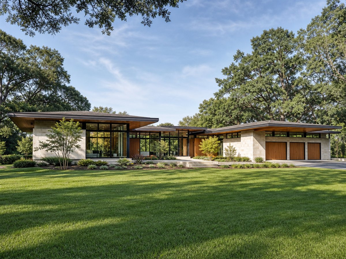 Clearview Pavilion 3615, a conceptual 3615-square-foot glass-pavilion luxury ranch with a $833,750 construction target