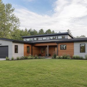 $295,625 Practical Clerestory Contemporary Family Home: 1,956-Sq.-Ft. Three-Bedroom Plan