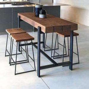 Industrial Wood-and-Metal Coffee Table Guide