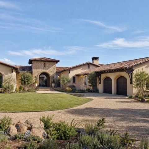 $858,750 Grand Hacienda-Inspired Luxury Ranch: 3,695-Sq.-Ft. Five-Bedroom Custom Plan