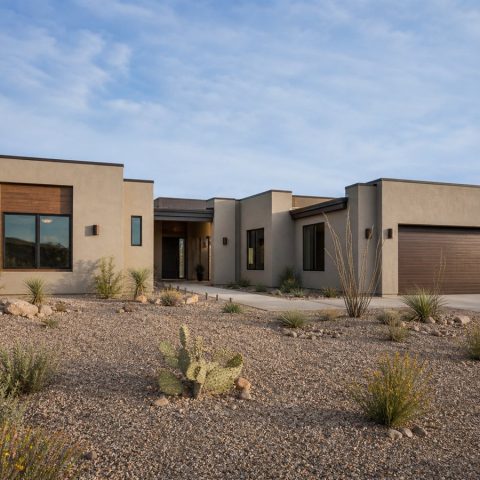 $308,125 Practical Desert-Modern Family Ranch: 2,008-Sq.-Ft. Three-Bedroom Plan