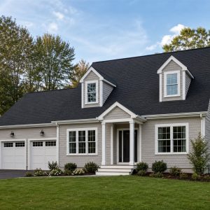$319,375 Growing Modern Cape Cod Family Home: 2,059-Sq.-Ft. Four-Bedroom Plan