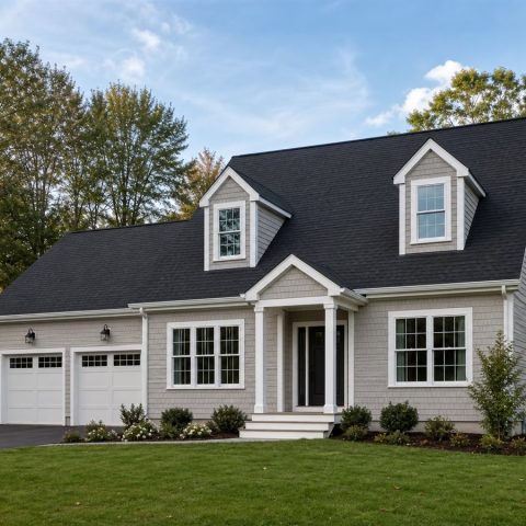$319,375 Growing Modern Cape Cod Family Home: 2,059-Sq.-Ft. Four-Bedroom Plan
