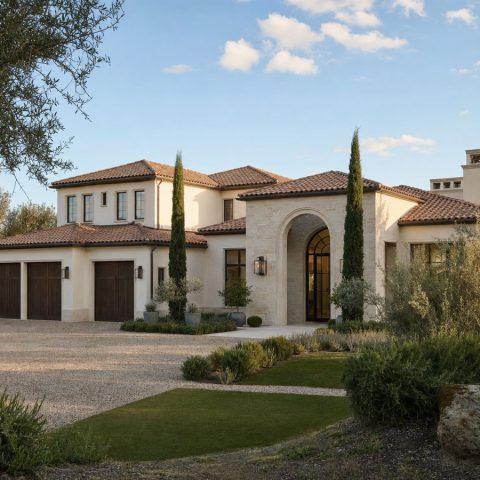 $888,750 Bespoke Mediterranean-Inspired Custom Villa: 3,791-Sq.-Ft. Five-Bedroom Custom Plan