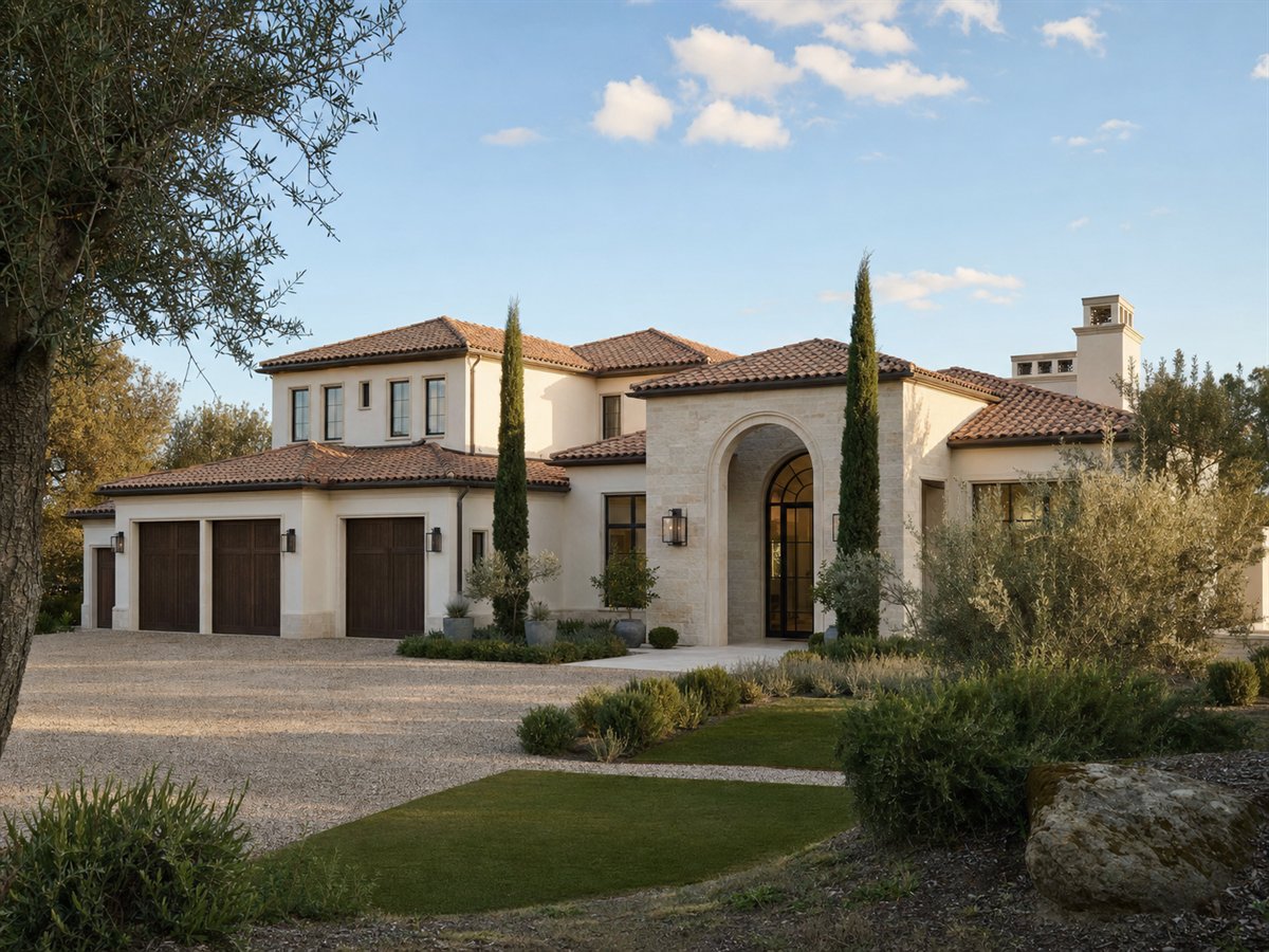 Solara Villa 3791, a conceptual 3791-square-foot Mediterranean-inspired custom villa with a $888,750 construction target