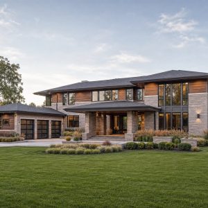 $898,750 Bespoke Prairie-Inspired Custom Estate: 3,823-Sq.-Ft. Five-Bedroom Custom Plan