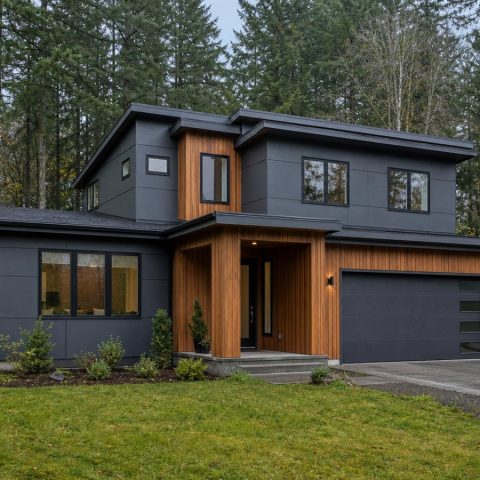 $325,625 Growing Pacific Northwest Contemporary Family Home: 2,106-Sq.-Ft. Four-Bedroom Plan