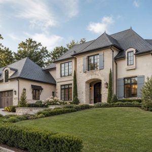 $901,250 Bespoke French-Country Custom Home: 3,831-Sq.-Ft. Five-Bedroom Custom Plan