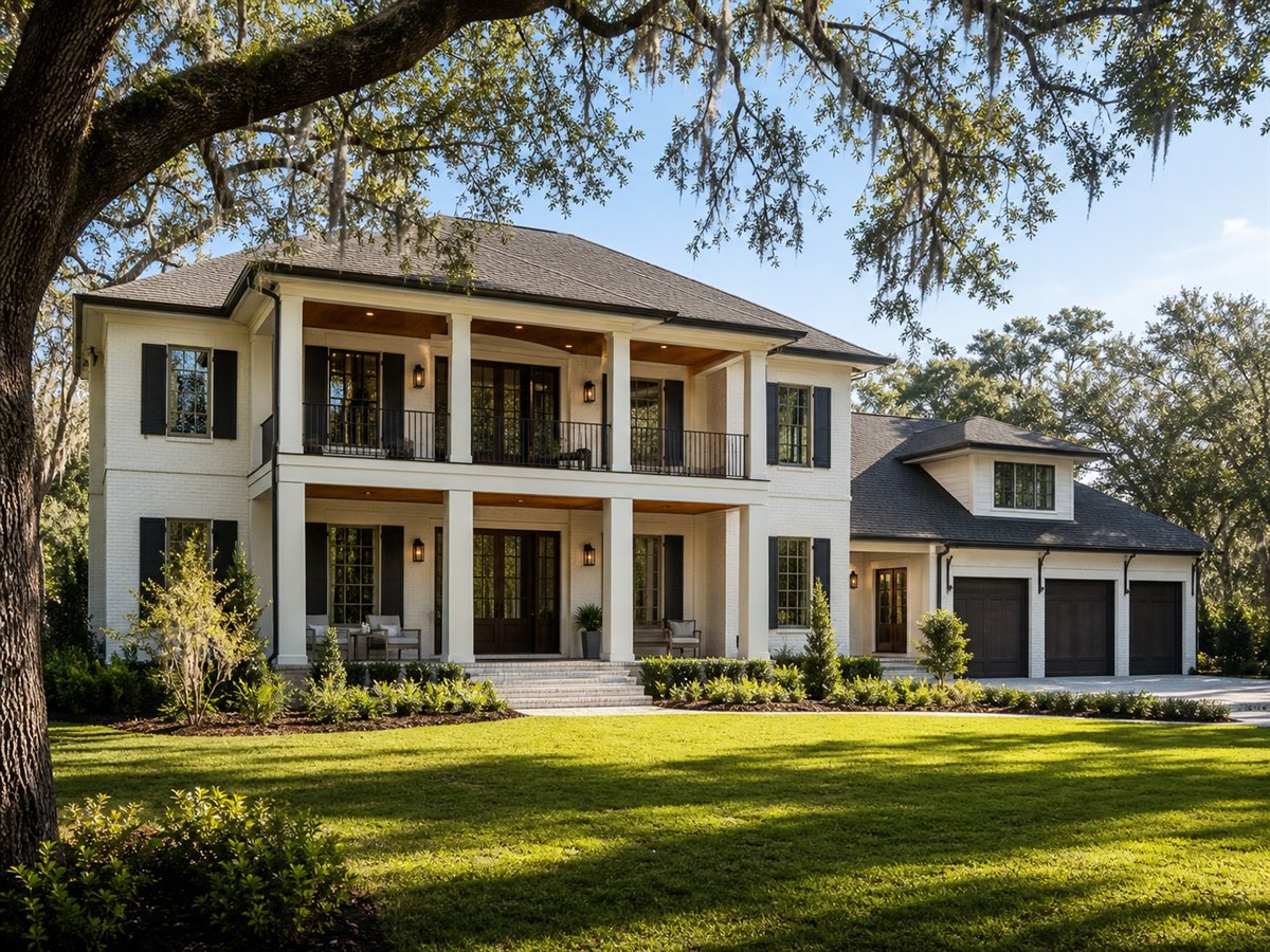 Magnolia Hall 3855, a conceptual 3855-square-foot Southern-inspired custom home with a $908,750 construction target