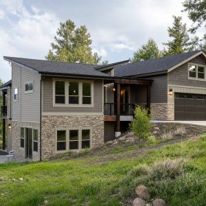 $338,125 Growing Stepped Hillside Family Home: 2,158-Sq.-Ft. Four-Bedroom Plan