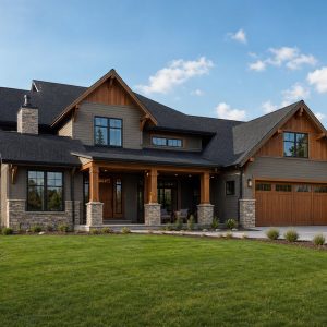 $926,250 Bespoke Modern Craftsman Custom Home: 3,911-Sq.-Ft. Five-Bedroom Custom Plan