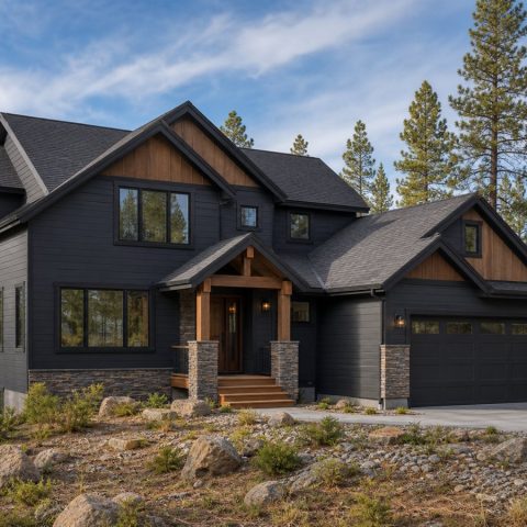 $340,625 Growing Mountain Contemporary Family Home: 2,201-Sq.-Ft. Four-Bedroom Plan