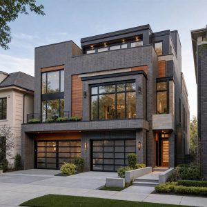 $936,250 Bespoke Urban Narrow-Lot Luxury Home: 3,943-Sq.-Ft. Five-Bedroom Custom Plan