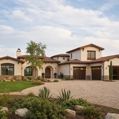 $946,250 Bespoke Spanish-Revival Custom Home: 3,975-Sq.-Ft. Five-Bedroom Custom Plan