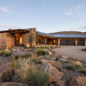$956,250 Bespoke Rammed-Earth Contemporary Custom Home: 4,007-Sq.-Ft. Five-Bedroom Custom Plan