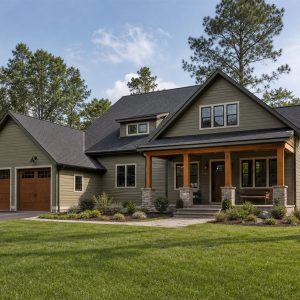 $354,375 Growing Mudroom-Focused Family Home: 2,254-Sq.-Ft. Four-Bedroom Plan