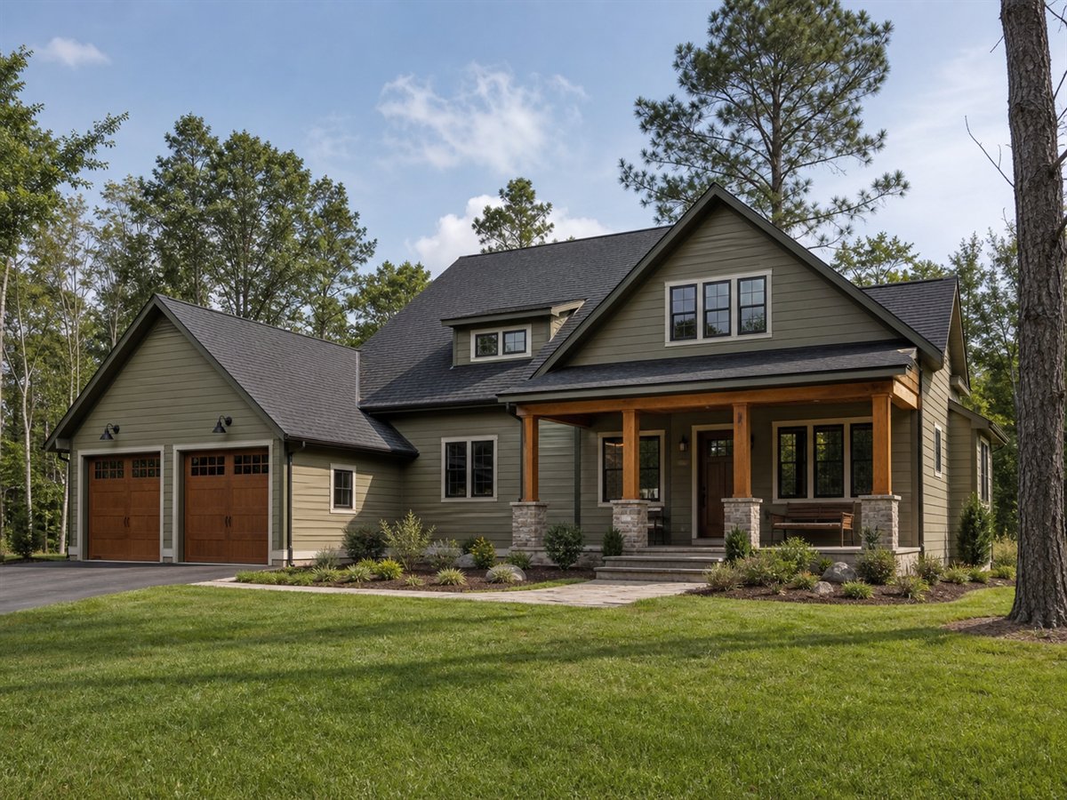 Bootroom House 2254, a conceptual 2254-square-foot mudroom-focused family home with a $354,375 construction target