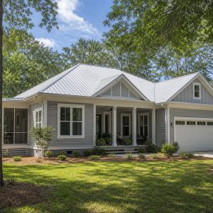 $355,625 Growing Screened-Porch Southern Family Home: 2,256-Sq.-Ft. Four-Bedroom Plan