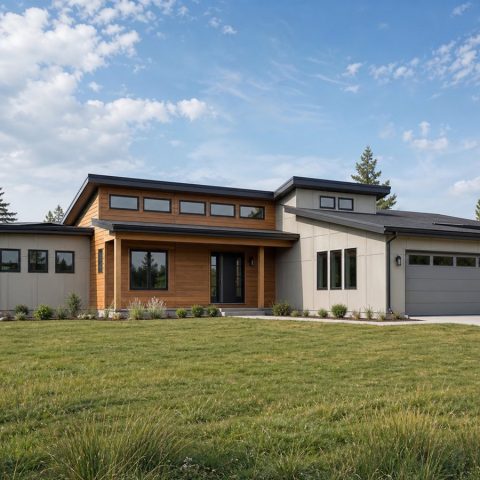 $358,125 Growing Clerestory Contemporary Family Home: 2,258-Sq.-Ft. Four-Bedroom Plan