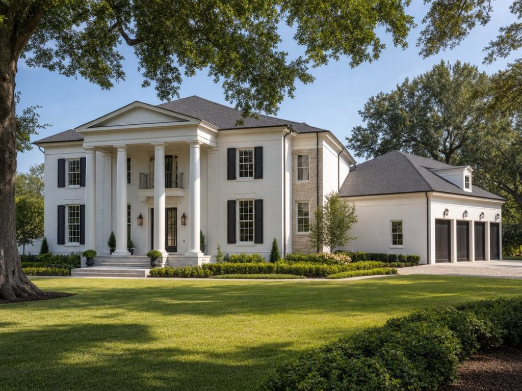 $966,250 Bespoke Greek Revival Custom Home: 4,039-Sq.-Ft. Five-Bedroom Custom Plan