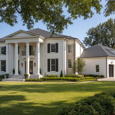 $966,250 Bespoke Greek Revival Custom Home: 4,039-Sq.-Ft. Five-Bedroom Custom Plan