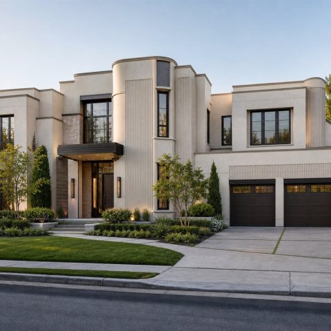 $968,750 Bespoke Art-Deco-Inspired Modern Custom Home: 4,047-Sq.-Ft. Five-Bedroom Custom Plan
